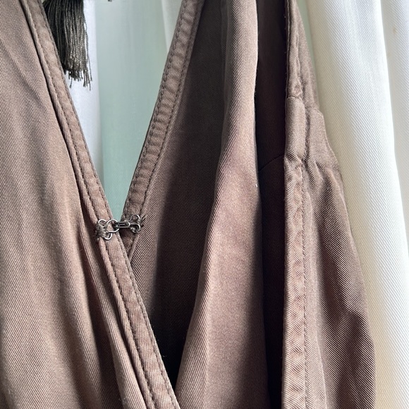 Lovestitch - medium - army green cargo coloured halter jumpsuit - Picture 5 of 5